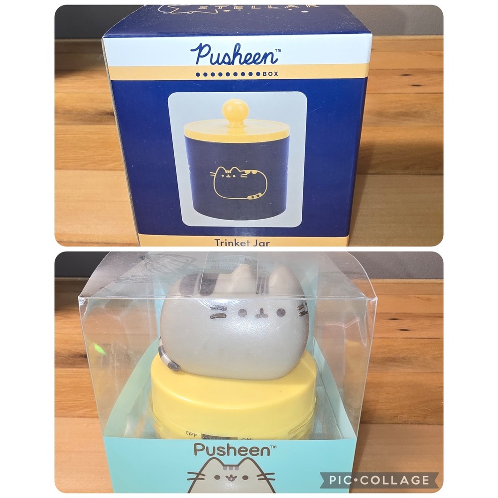 Pusheen Box Exclusive Mini Vacuum and Stellar Trinket Jar Set CultureFly 2019/20